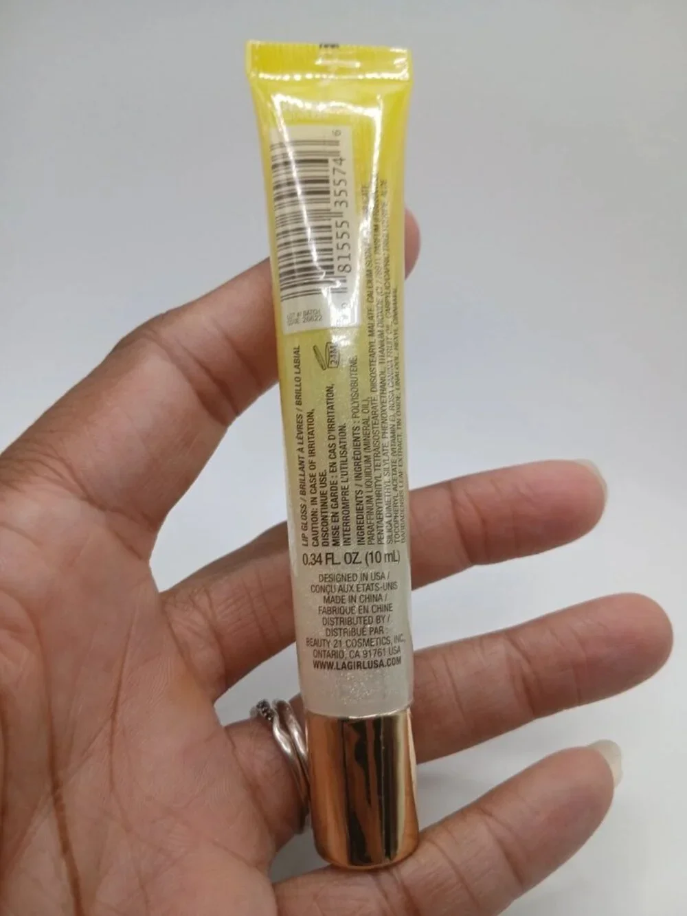 L.A. Girl Holographic Gloss Topper, Shade Starlight